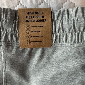 PINK Victoria's Secret Gray Campus Joggers